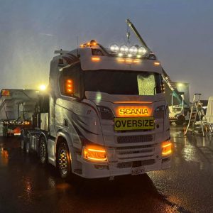 Illuminated Scania Emblem - Amber