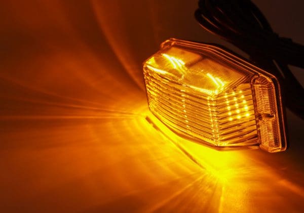 Omnius full LED Double Burner Amber (clear lens) - Image 2