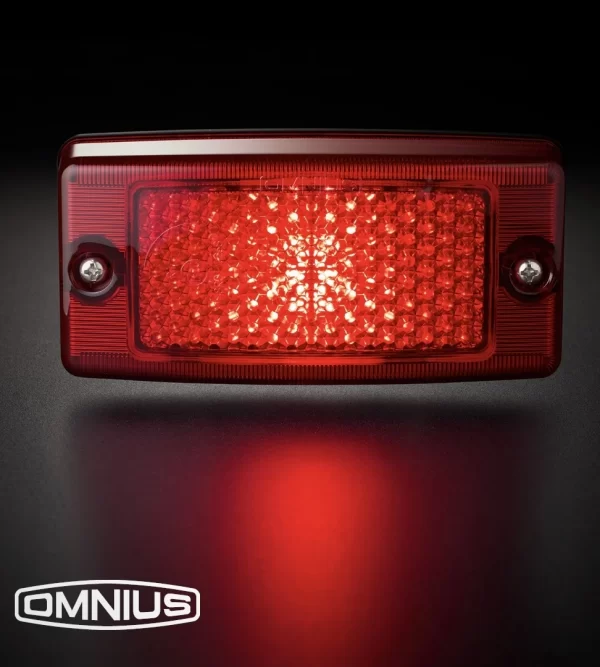 Omnius full LED Sidemarker Red (red lens)